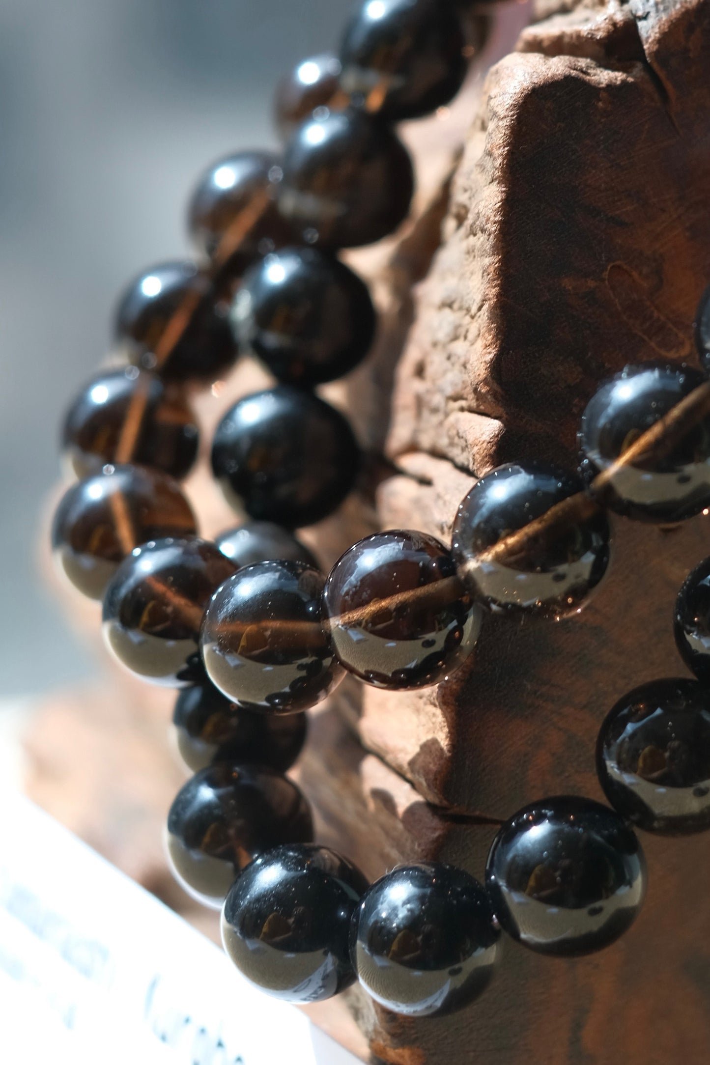 山梨黑平水晶 YAMANASHI KUROBERA BLACK QUARTZ（淨化、辟邪、驅邪)